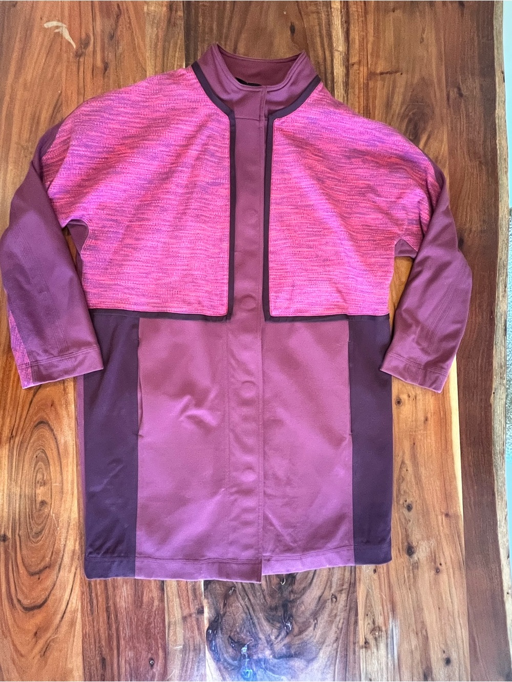 Lululemon Two-Tone Pink Maroon Jacket